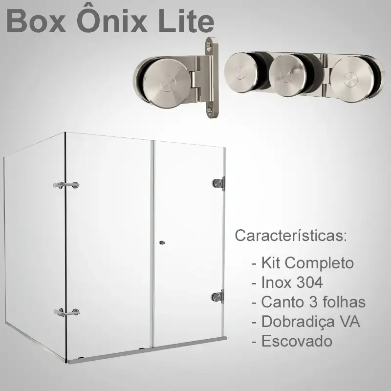 Canto 3 Folhas Escovado